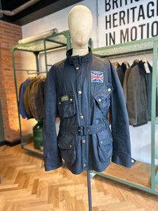 BARBOUR INTERNATIONAL BLACK WAX JACKET