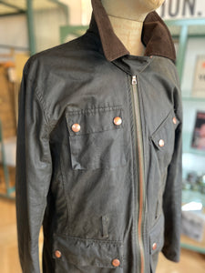 PRIVATE WHITE V.C TWIN TRACKS OLIVE GREEN JACKET MENS XL (6)