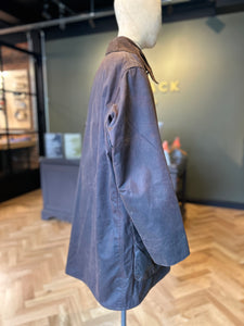 BARBOUR NORTHUMBRIA “BROWN” 1980s MENS 42 (XL) FLAT YKK ZIPPER