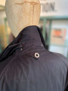 BARBOUR X WHITE MOUNTAINEERING “SAMPLE” BLACK WAX JACKET MENS SMALL