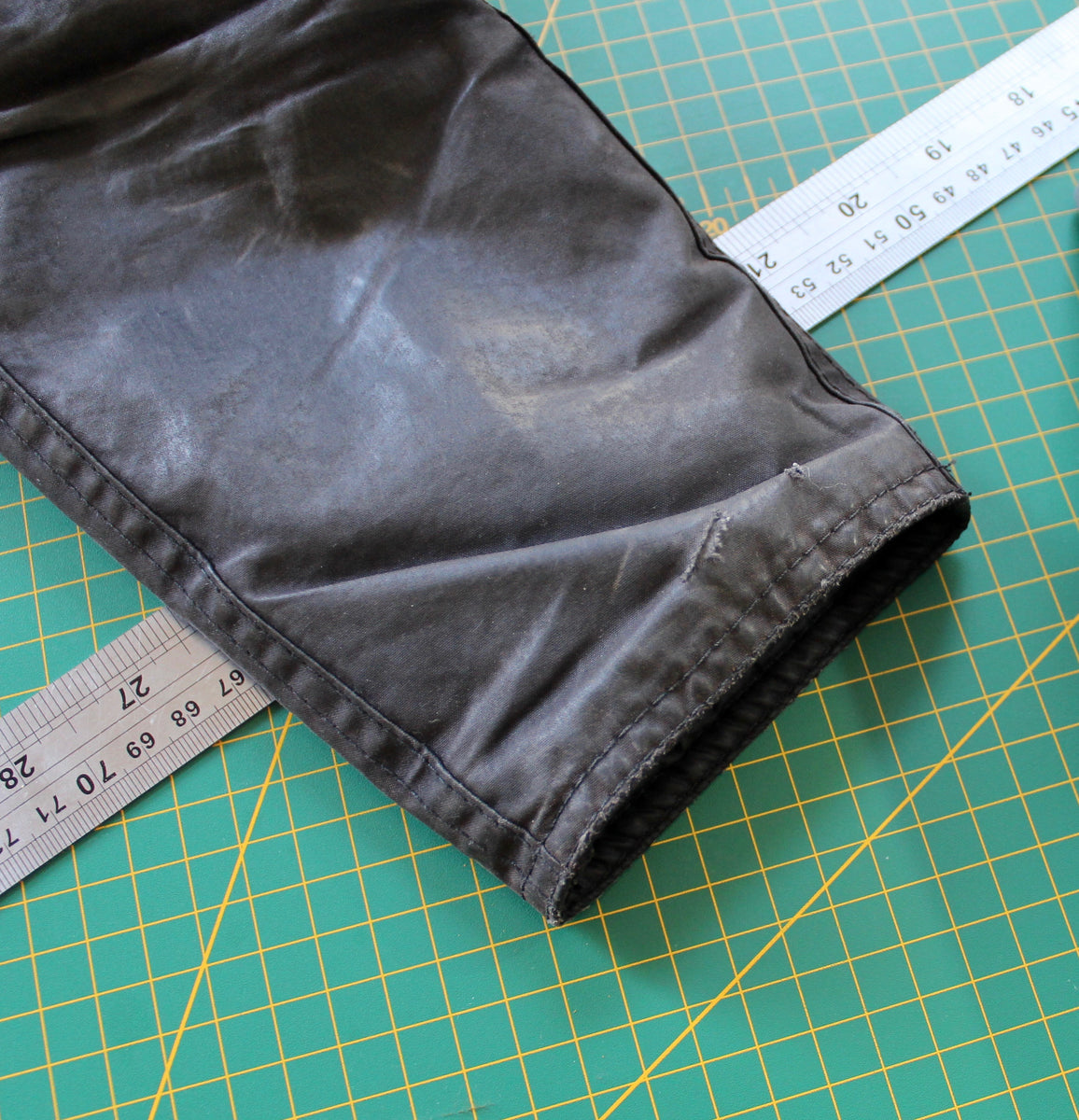 Hole repair - Darning / Patch – Oily Jack England Re-wax and Repair Service